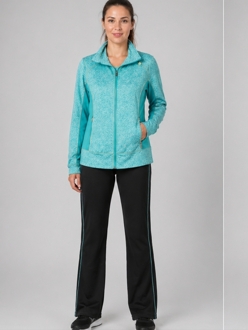 Westbound 2pc Stretch Track Jogging Suit W/Drawstring Waist Size S #W-867